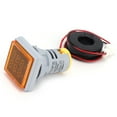 thumbnail image 1 of 60-500V AC AD16-22FVA Universal 2 Display Square Lamp Light, Flame Retardant, Multiple Colors Available, Clear Printing, High Brightness,, 1 of 8