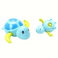 thumbnail image 3 of Blue Swimming Turtle Bath Toy For Kids Wind Up Pool Toy Floating Water Play Toy For Bath Time Fun Lightweight Plastic Material 4.5X4.7X2.6 Inches, 3 of 6