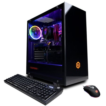 CYBERPOWERPC Gamer Xtreme GXi1340V2 w/ Intel Core i3-12100F 3.3GHz CPU, 8GB DDR4, NVIDIA GeForce RTX 3050 8GB, 500GB PCI-E NVMe SSD, 802.11AC WiFi, Win 11 Home 64-Bit
