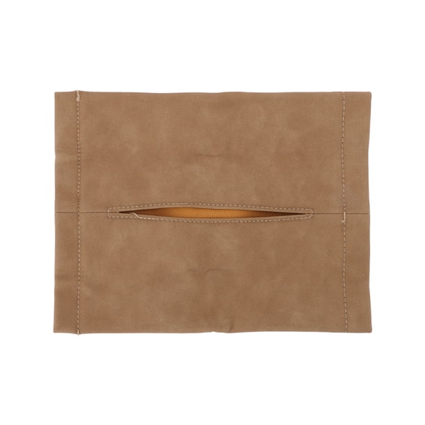 Caja de pañuelos para asiento trasero de coche, soporte para pañuelos de coche, caja de pañuelos suave para visera de coche, soporte para pañuelos de coche diseñado con precisión
