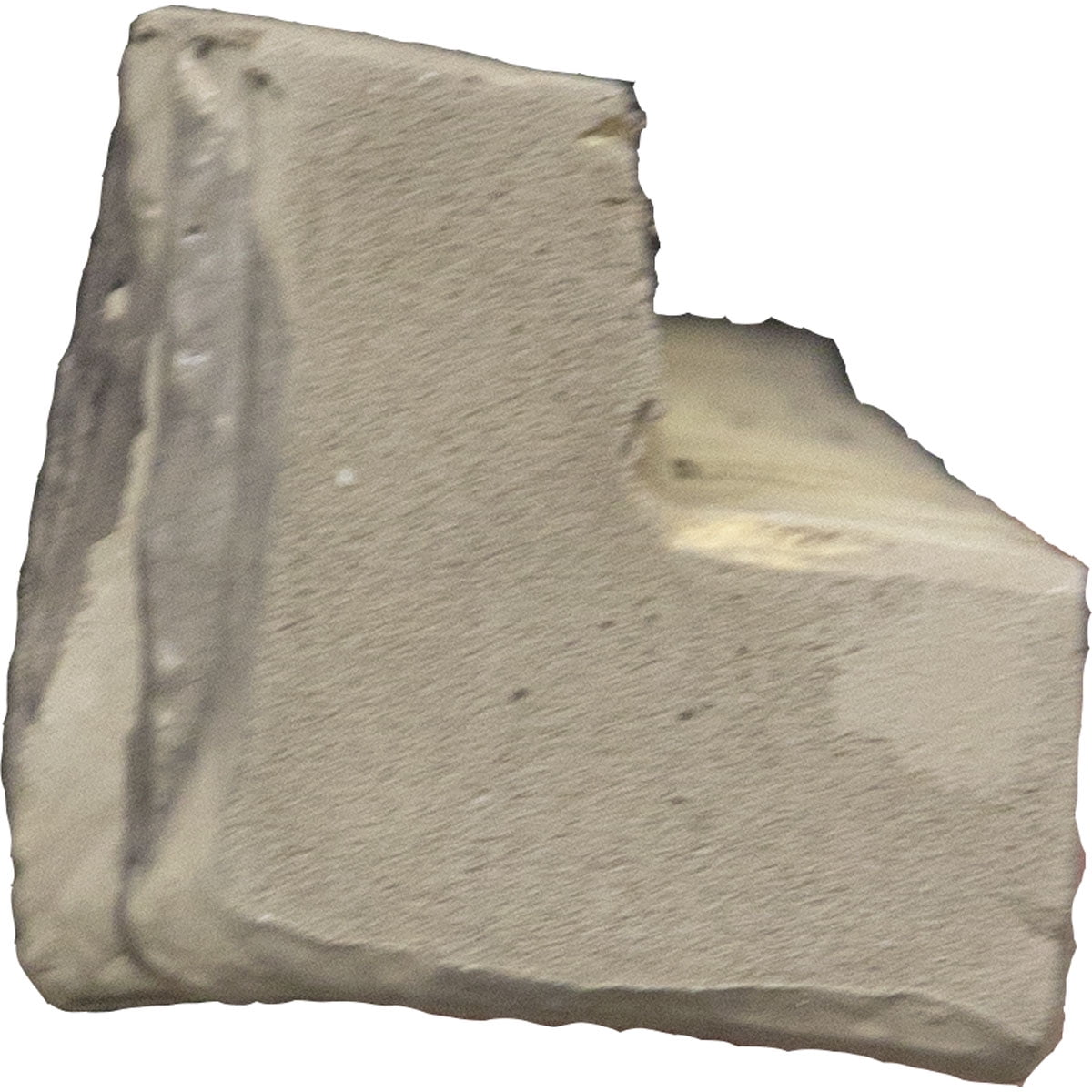 Ekena Millwork 3"W x 3"D x 48"H Universal Outside Corner for StoneWall Faux Stone Siding Panels, Smokey Ridge