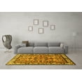 thumbnail image 3 of Ahgly Company Indoor Rectangle Persian Yellow Traditional Area Rugs, 8' x 12', 3 of 4