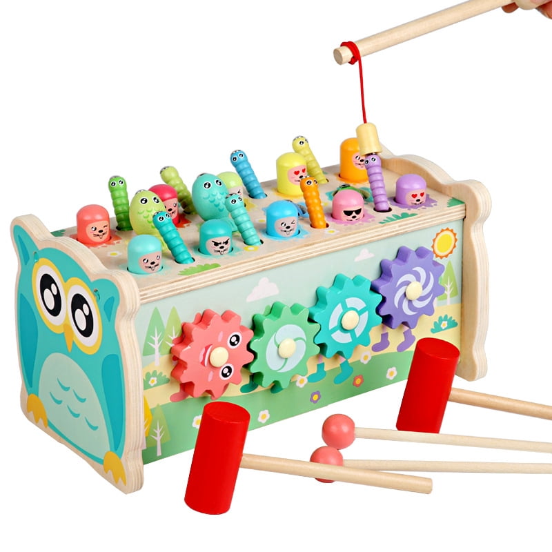 Juego Didáctico Montessori Martillo Y Xilófono Para Niños GENERICO