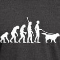 thumbnail image 3 of CafePress - Evolution DOG Black T Shirt - Men's Classic Graphic Cotton T-Shirt, 3 of 4
