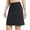 Black, variant on Women's Skorts Skirts 20" Knee Length Cotton Casual High Waist Drawstring Modest Golf Skort with Pocket Black XXL