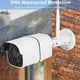 thumbnail image 4 of Cámaras CCTV, IP66 Detección De Movimiento A Prueba De Agua Intercomunicador De 2 Cámaras Bala IP De Visión Nocturna Para Exteriores, 4 of 7