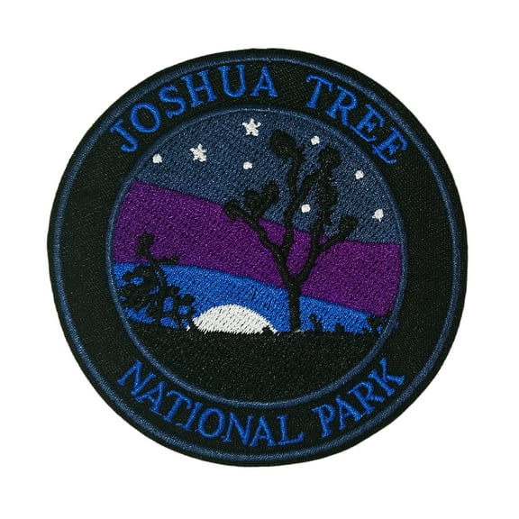 Joshua Tree National Park Embroidered Patch Iron/Sew-On Applique Travel Souvenir