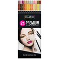 thumbnail image 1 of Master 24 Colored Pencil Skin and Hair Tone Set with Premium Soft Thick Core Vibrant Color Leads - Professional Ultra-Smooth Artist Quality - Portrait Blending, Shading, Layering,, 1 of 5