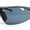 Grey - Black, variant on Mens Baseball Half Rim Wrap Around Oversized Shield Sport Sunglasses Matte Black - Black