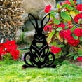 thumbnail image 2 of TIELUTT Easter Garden Decorations Easter Egg Rabbit Ground Insert Decoration Memorial Stake with Picture Banners and Signs Customize with Picture Vegetables Large Garden Flag Holder Garden Dome, 2 of 7