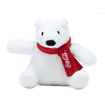 thumbnail image 3 of Authentic Coca-Cola Coke Polar Bear with Scarf Plush Magnet New with Tag, 3 of 3