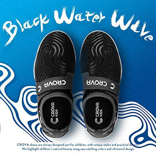 Crova Kids Water Shoes Quick Dry Aqua Socks Non-Slip Barefoot Sports Shoes for Boys Girls Toddler 