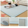 thumbnail image 3 of Alfombras de ratán dobladas de verano para sala de estar, dormitorio, alfombras de esponja suave y fresca, decoración moderna para el hogar, tapete tatami japonés, 3 of 5