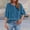 Dark Gray, variant on Womens Plus Size T-Tops New Women's Round Neck T-Shirt Vintage Embroidery Mid Sleeve Tops Breathable Loose Fits Casual Summer Tee