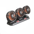 thumbnail image 1 of Ventilador para Auto Lobonbo Tres Cabezas 12V/24V Camión Potente y Silencioso, 1 of 8