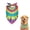 Rainbow Tie Dye, variant on Dog Bandana 1 Pack,Rainbow Tie Dye Mandala Pattern Bandanas for Dogs,Cat Bandana,Small/ Large Dog Bandana 2 Size,Dog Bandanas Girl Boy