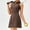 Brown, variant on Dress for Women Tennis Dresses with Shorts Pockets Sleeveless Sport Active Workout Athletic Dress Yoga Foam Roller Set