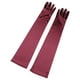 thumbnail image 1 of Guantes largos para mujer INSPIRE CHIC de los años 1920, mitones de dedo completo para fiesta de noche, guantes de ópera elegantes en burdeos, talla única, 1 of 5