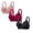 B, variant on Womens 3 Pack Everyday Bras, Push Up Bras for Women Add 2 Cups Lace Cleavage Extra Padded Plunge Bra Underwire S-3XL