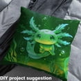 thumbnail image 2 of Castle Fairy Cartoon Axolotl Fabric by the Yard 3 Yard,Kawaii Animal Fabric for Sewing,Sea Salamander Room Decor Fabric by the Yard,Ultra Soft Cute Home Decor, 2 of 6