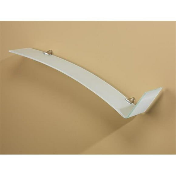 Amore Designs CPTSESSENCE Concepts Essence Opaque Glass Shelf Opaque, 8 x 32 in.