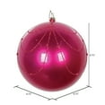 thumbnail image 3 of 4.75" Fuchsia Candy Curtain Ornament 4/Bag, 3 of 3