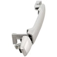 thumbnail image 3 of OEM Grade Rear Left Exterior Door Handle Compatible with 2007-2013 Mitsubishi Outlander Silver Without Key Hole 5716A013HA 5746A007HA ES GT LS SE XLS Replacement Direct Fit New, 3 of 8