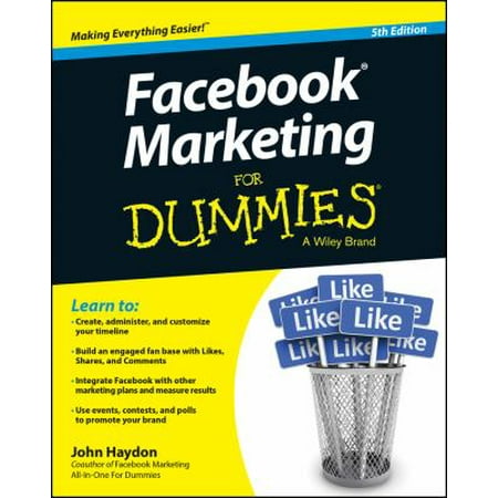 Facebook Marketing for Dummies (Paperback - Used) 1118951328 9781118951323