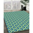thumbnail image 3 of Ahgly Company Machine Washable Indoor Rectangle Transitional Algae Green Area Rugs, 6' x 9', 3 of 7