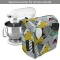 thumbnail image 2 of Colorful Stand Mixer Cover, Hand Drawn Little Cars on Dotted Illustrated Hills and Road Signs, Kitchen Appliance Organizer Bag Cover with Pockets, 5 Quarts, Multicolor, by Ambesonne, 2 of 4