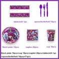 thumbnail image 3 of Charm Monster Spirit High School Doll, fiesta de cumpleaños, decoración, globo, pancarta, telones de fondo, Tablewares, Baby Shower, niña, niños, desechable, 3 of 5