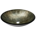 thumbnail image 6 of Eden Bath EB-GS76 18.75 in. Foil Oval Glass Vessel Sink, Champagne, 6 of 8