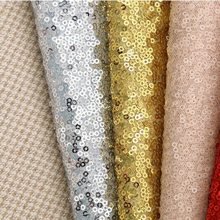 

WHAMVOX 3 Mm Cloth Silver Table Runner Costume Making Fabric Tablecloth