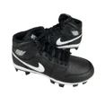 thumbnail image 3 of NEW Jordan 1 Retro MCS High Molded Mens Baseball Cleats Black White AV5354-011, 3 of 6