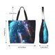 thumbnail image 5 of Disketp Crystal Pattern White Horse Bolsa Tote Estampada para Mujer, Bolso de Hombro y de Mano para Compras y Viajes, 5 of 8