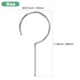 thumbnail image 3 of Uxcell Laboratory Retort Support Ring Clamp 140mm Opening Stainless Steel for Lab, 3 of 6