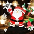 thumbnail image 3 of Christmas Window Clings Christmas Window Stickers Christmas Window Decorations Xmas Holiday Santa Window Decals Clings for Glass Window, 3 of 8