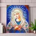 thumbnail image 3 of Kit de bordado de punto de cruz de religión de pintura de diamante en forma especial de bricolaje 5D Likrtyny decoración de arte, 3 of 6