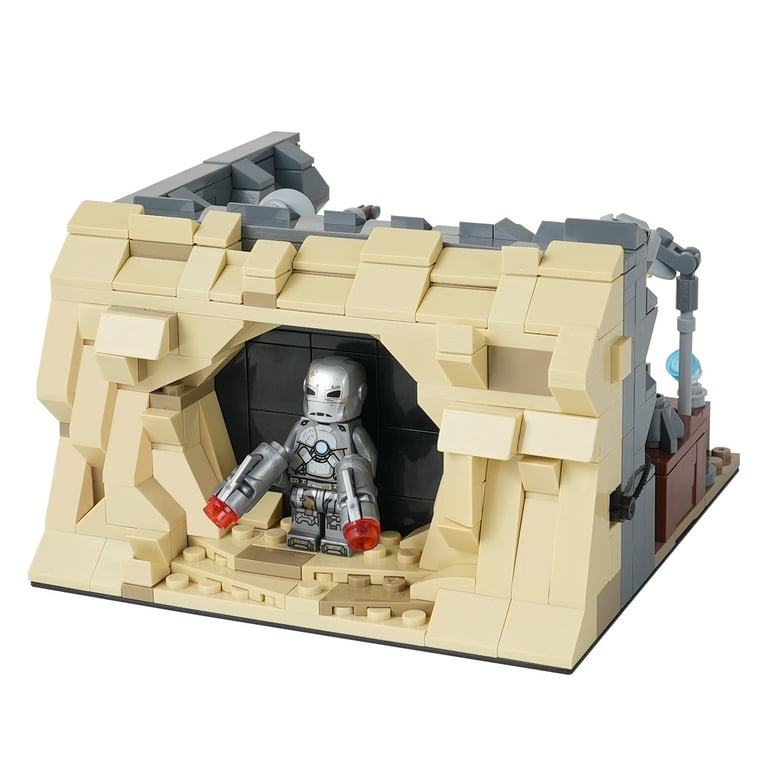 Iron Man Tony Stark Assemble MK Cave Vignette Minifigures Moc