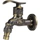 thumbnail image 1 of Retro Brass Wall Mounted Faucet, G1/2" Outdoor Garden Faucet, Antique Brass Faucet, Vintage Wall Mounted Faucet, Antique Copper Dragon Carved Faucet f, 1 of 5