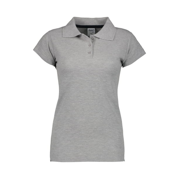 Walmart Playera Tipo Polo Azul Marino Mujer Playera Polo Dama NAO