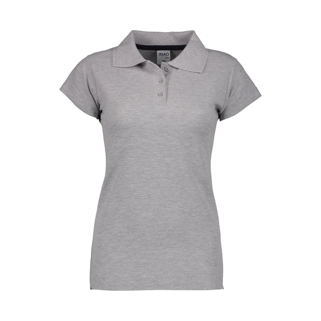 Playera Tipo Polo NAO Piqué 90% poly-10% Algodón Jaspe Talla Extragrande