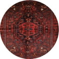 thumbnail image 1 of Ahgly Company Indoor Round Traditional Crimson Red Persian Area Rugs, 3' Round, 1 of 6