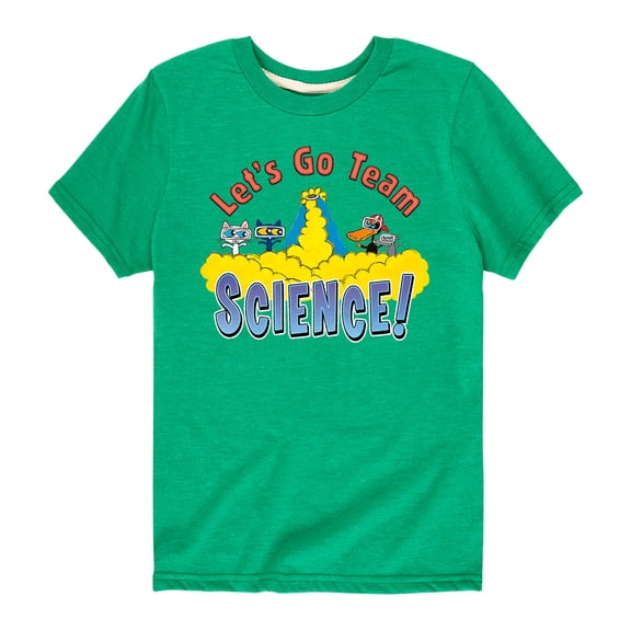 Pete The Cat - Let's Go Team Volcano Eruption - Toddler Short Sleeve Graphic T-Shirt