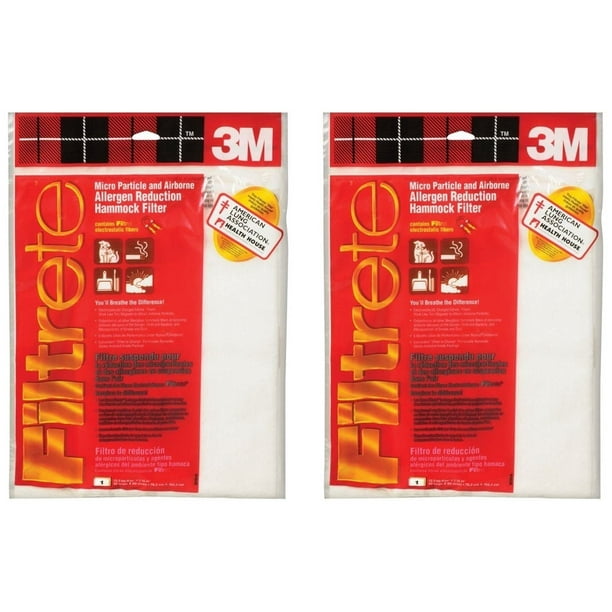 30x60 (cuttofit) Filtrete Hammock Filter by 3M Pack of 2 Walmart