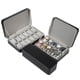 thumbnail image 4 of Soporte para Anillos Sonducket Organizador de Joyas A Prueba de Polvo Color Negro 6 Ranuras, 4 of 6