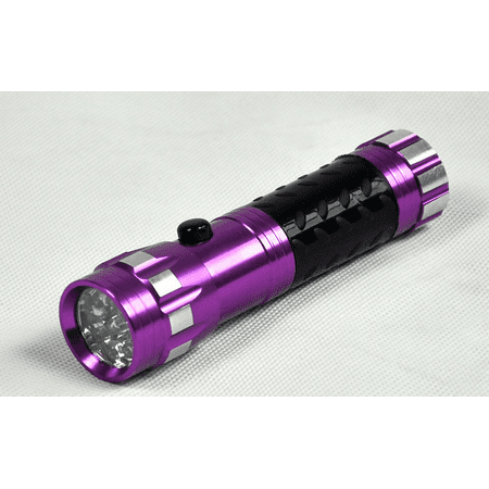 MaxWorks 70892 4.5" 9-LED Flashlight with Ultraviolet ...