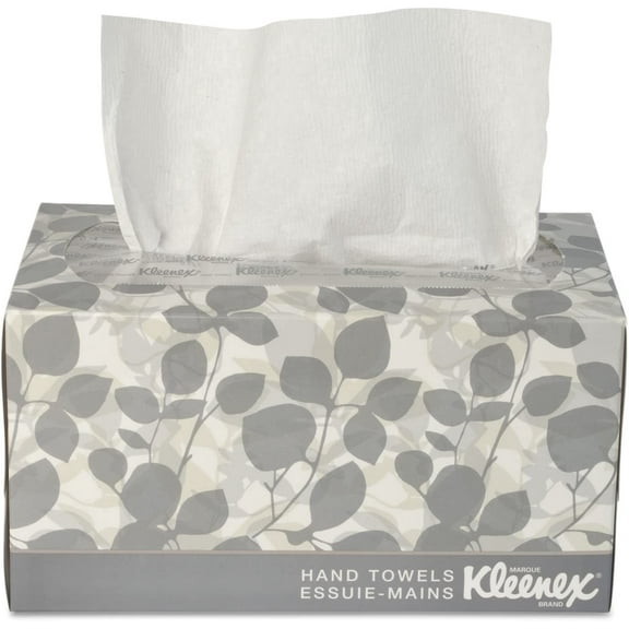 Kleenex Paper Towel ''White, 120 Sheets (Sheets per Unit), 9 x 10.5 , 120 Count, Pop Up'' 2 Pack