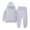 Gray, variant on Sweatshirt Suit Gift for Girls Girls Hoodie and Trousers 2 Piece Pullover Sweatshirt Suit for Kids Girls Boys School Casual Tracksuit Clothes Save Big