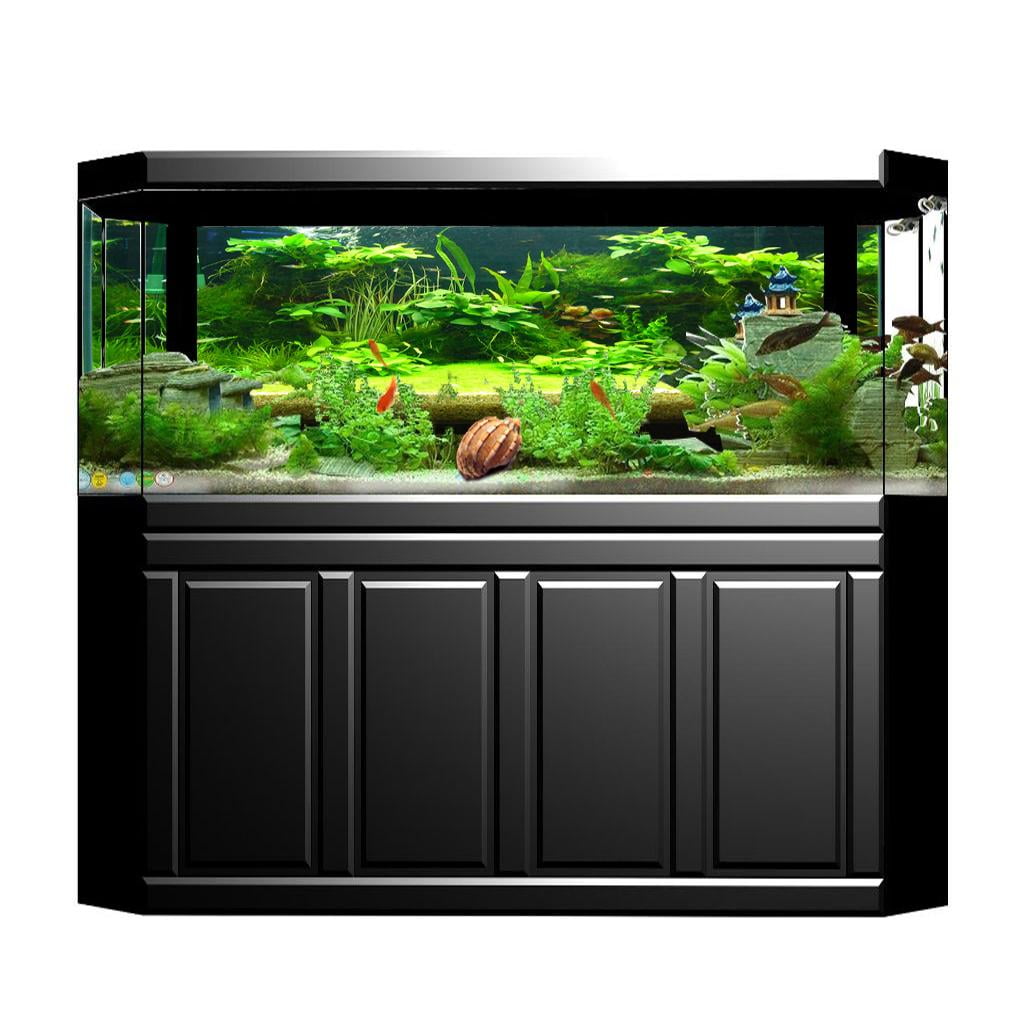 Bvdfgk Aquarium Background Waterfall Plants Poster Tank 122x61cm